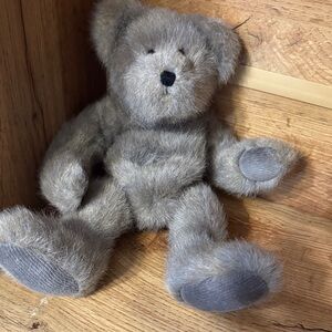 Boyds Bears Gray Plush Teddy Bear